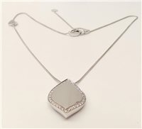 Collana Salvini Donna Times Square in Oro bianco Diamante 0.25 Ct 2002153318SG - 2002153318SG